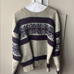 Men’s wool winter sweater